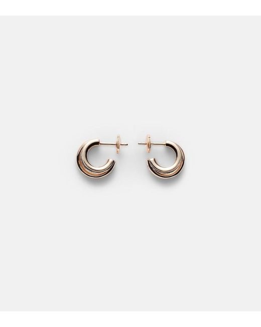 Pomellato White Together 18Kt Rose Earrings With Diamonds