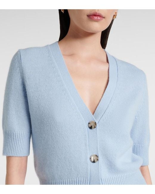 Jardin Des Orangers Blue Cashmere Cardigan