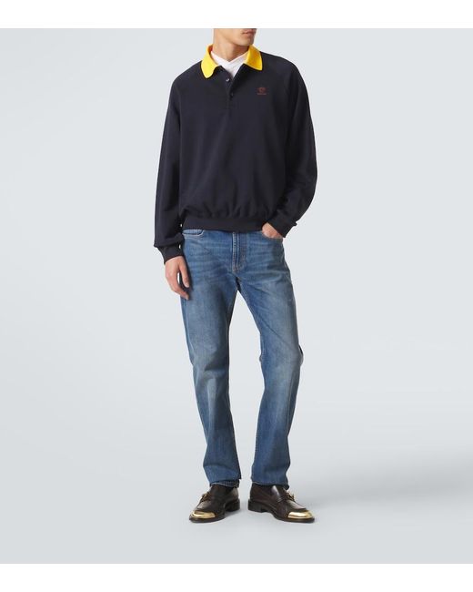 Polo di Versace in Blue da Uomo