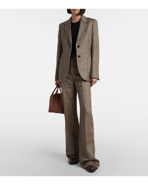 Loro Piana Blue Parksville Cashmere Sweater