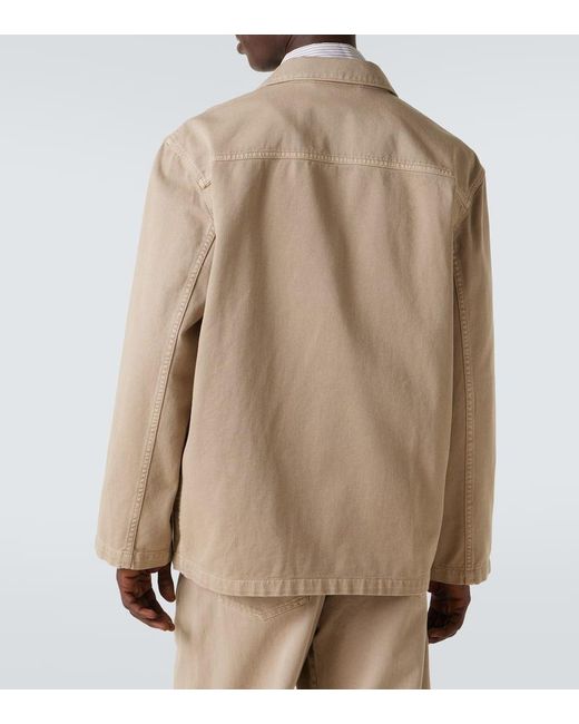 Lemaire Oversize-Blazer Aus Denim in Natural für Herren