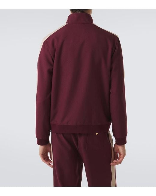 Valentino Purple Vgold Track Jacket for men