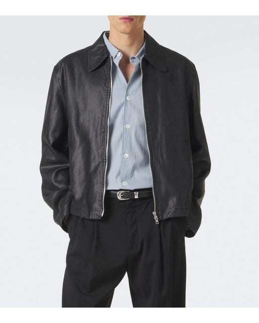 Our Legacy Black Worker Blouson Jacket for men