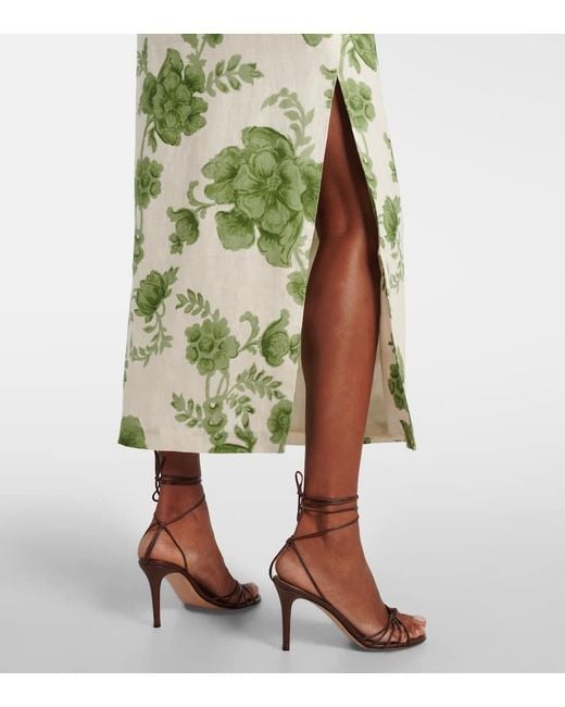 Abito Midi Gardella di Sir in Green