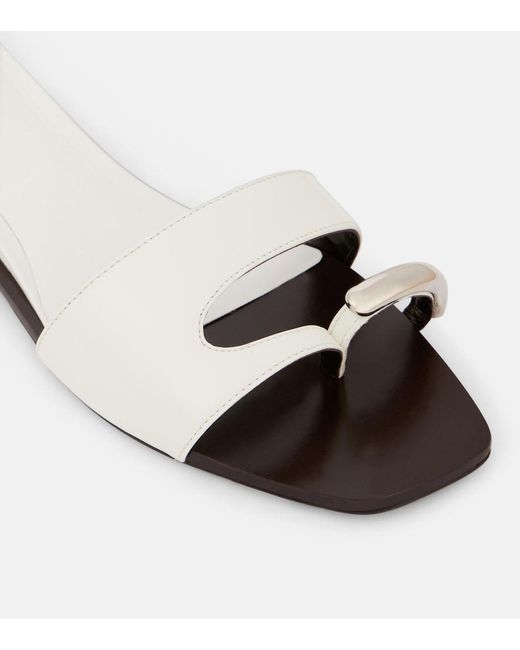 Tory Burch Black Leather Sandals
