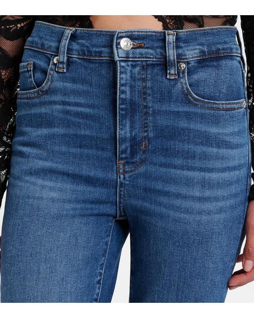 FRAME Blue Le High Skinny Jeans
