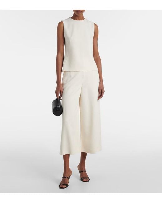 FFORME White Gilma Peplum Top