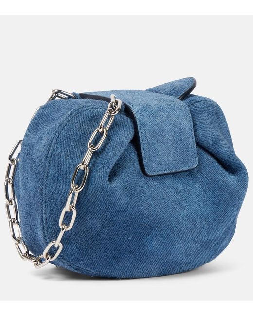 Clutch Demi di Gabriela Hearst in Blue