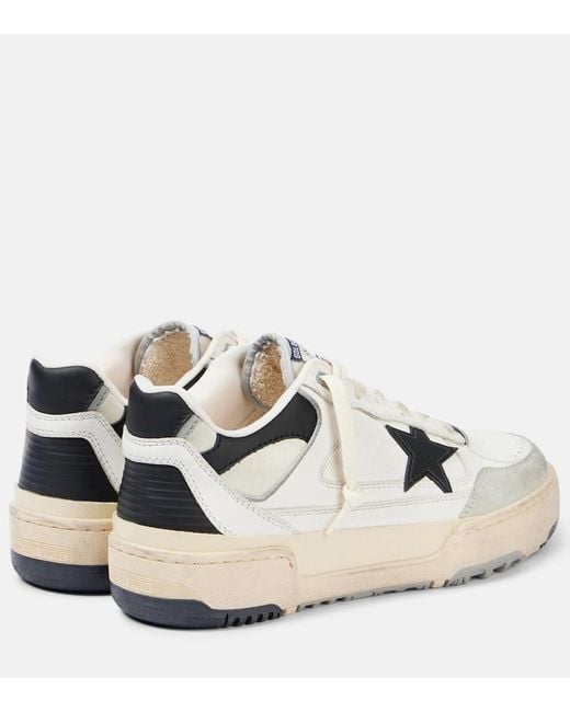 Golden Goose Deluxe Brand White Ball Star Suede Sneakers