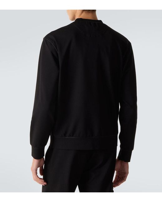 Sudadera Tecnica Prada de hombre de color Black