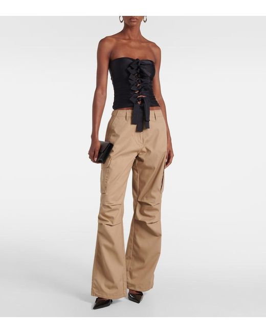 Coperni Natural Cotton Cargo Pants