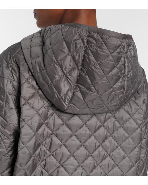 Max Mara Brown The Cube Leo Quilted Jacket