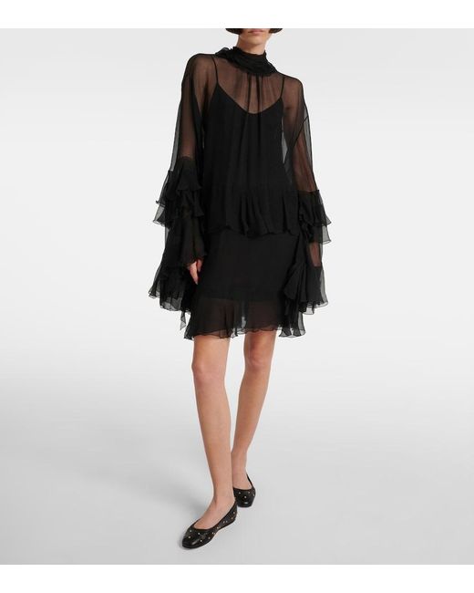 Chloé Black Eia Ballerina
