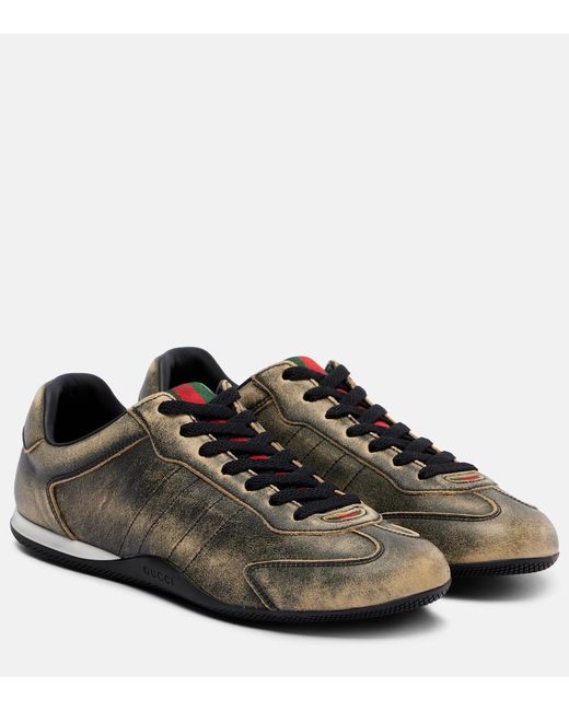 Gucci Shift Damensneaker, Größe in Gray für Herren