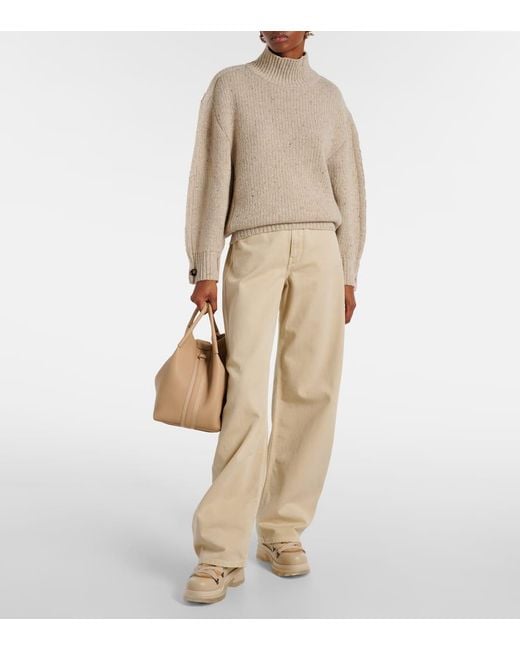 Bogner Natural Ankle Boots Aus Leder Mit Shearling