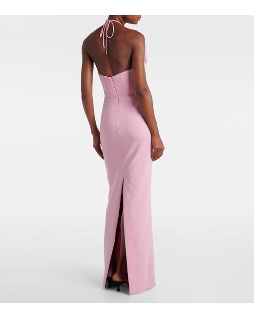 Rebecca Vallance Pink Candice Corset Gown