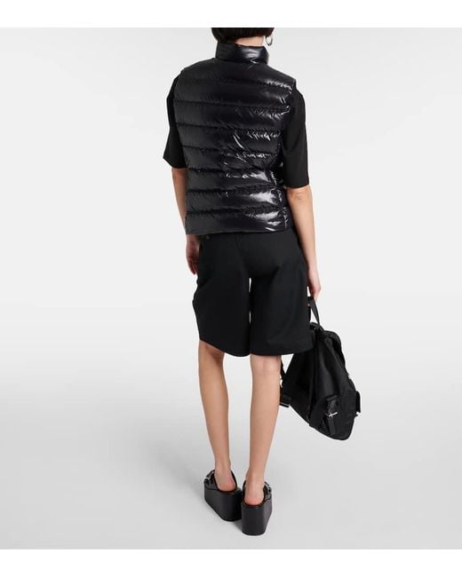 Moncler Black Ghany Down Vest
