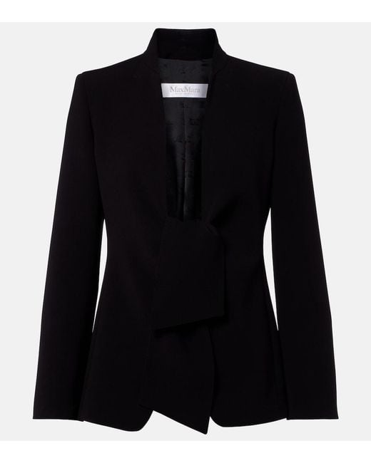 Max Mara Black Cady Jacket