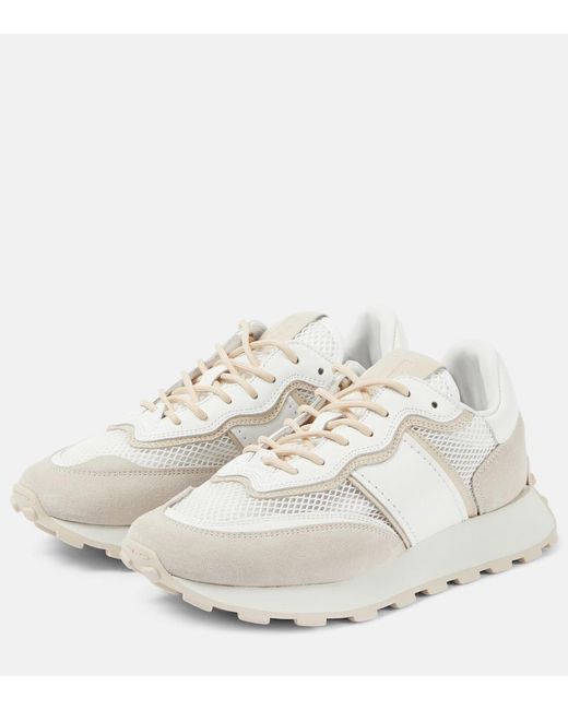 Tod's Sportiva Run 87K Allacciata スニーカー Tod's Sportiva Run Leather Sneakers in White | Lyst Canada