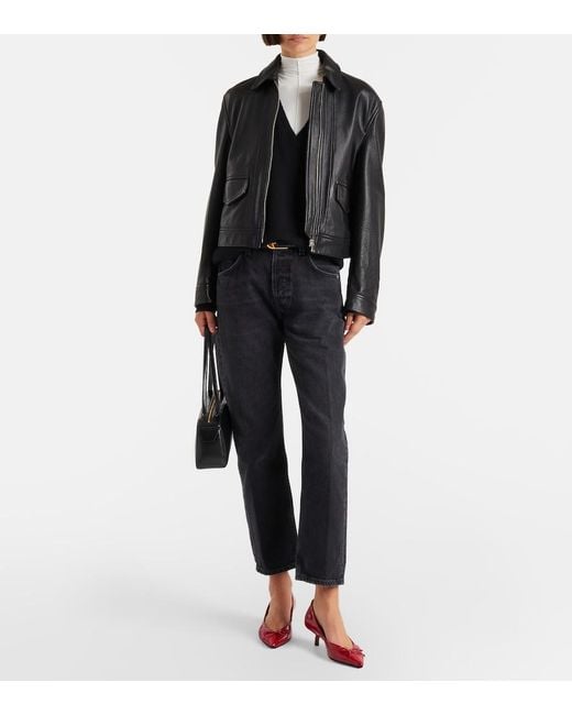 Citizens of Humanity Blue Winslow Mid-Rise Straight Jeans