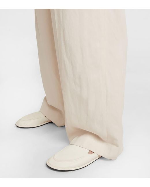 The Row Natural Canal Loafer