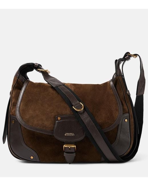 Borsa A Spalla Sierra di Isabel Marant in Brown