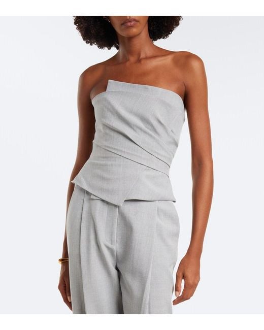 The Sei Gray Draped Corset