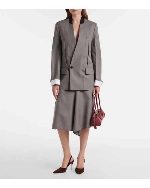 Manolo Blahnik Brown Borelapla Suede Slingback Pumps