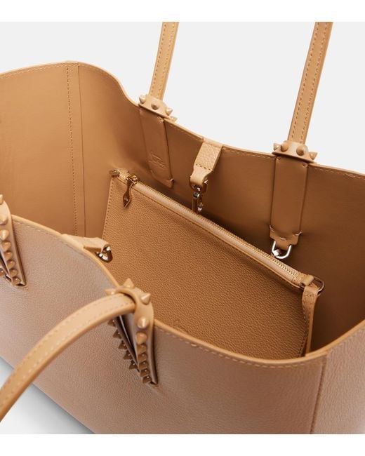 Christian Louboutin Brown Cabata Large Leather Tote Bag