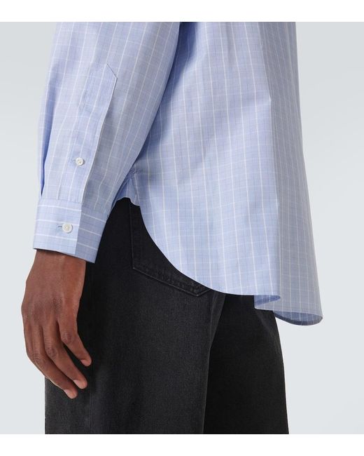Camicia Cardiff di The Row in Blue da Uomo
