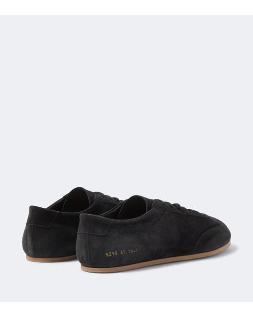 Common Projects Black Driving Suede Sneakers for men