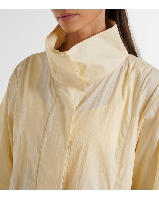 Norba Natural Shell Cotton-Blend Jacket