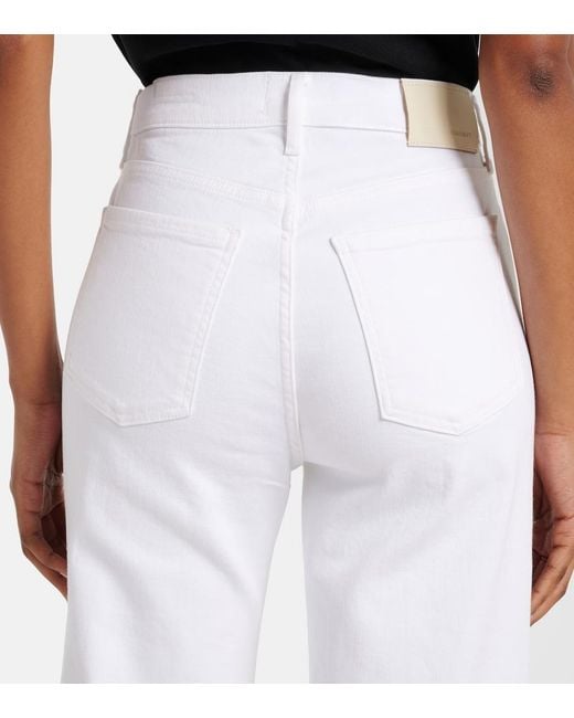 Citizens of Humanity White Kimberly Flared Jeans