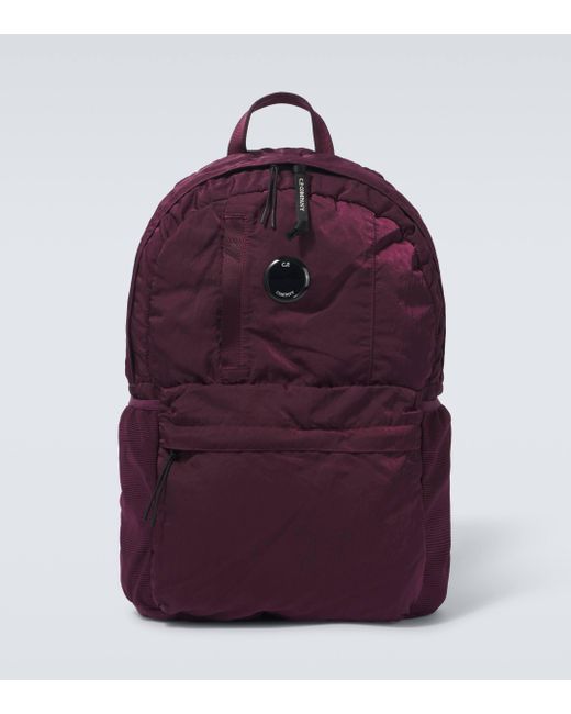 C P Company Purple Technical Backpack for men