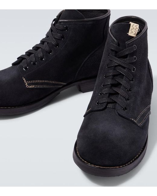 Stivaletti Brigadier di Visvim in Black da Uomo