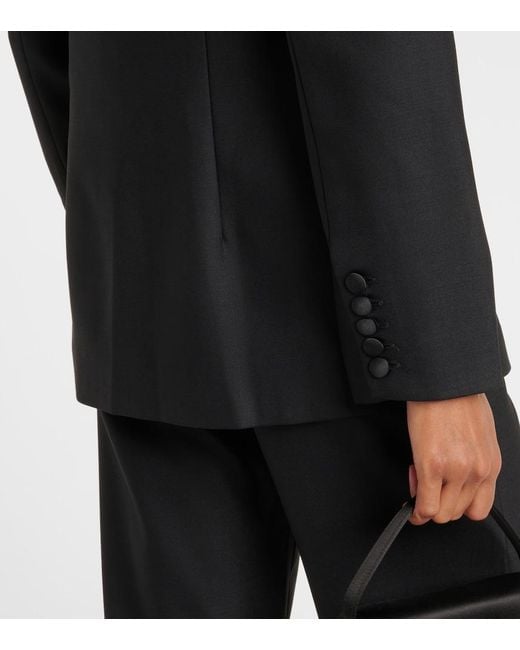 Costarellos Black Verzierter Blazer Lesia Aus Einem Wollgemisch