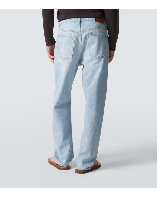 Studio Nicholson Blue Riso Straight Jeans for men