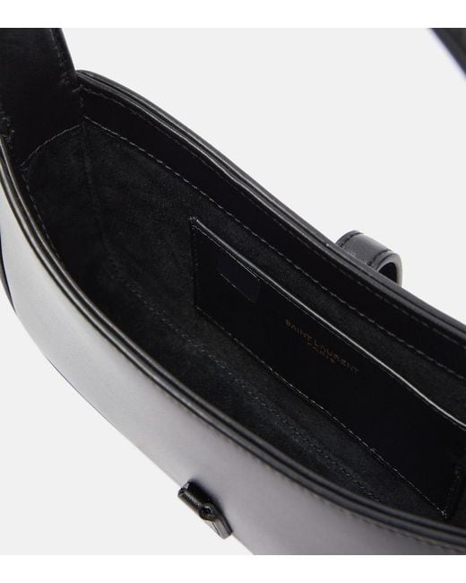 Bolso Al Hombro Le 5 A 7 De Piel Saint Laurent de color Black
