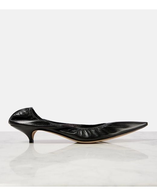 The Row Black Pumps Liisa Aus Leder
