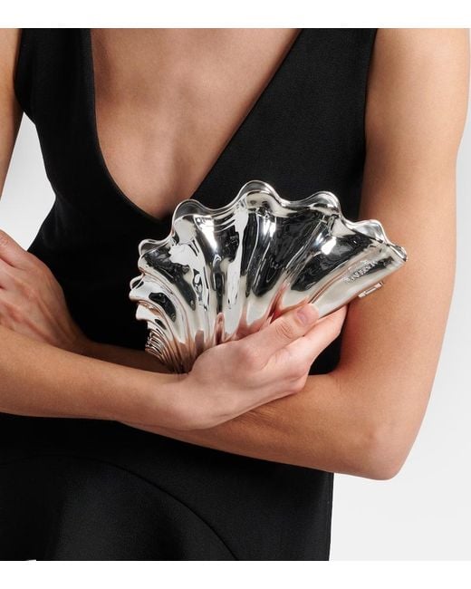 J.W. Anderson Metallic Clutch Shell Mini
