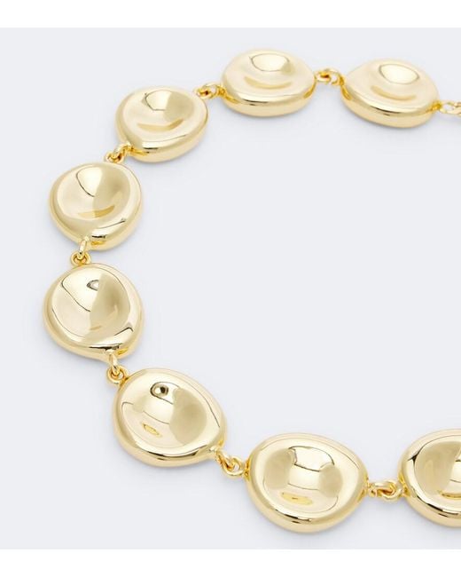 Joseph Metallic Bean Necklace