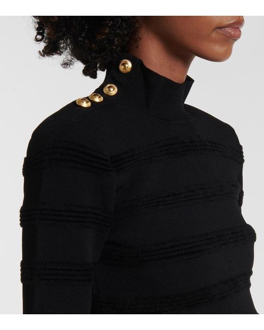 Tom Ford Black Minikleid Mit Samt