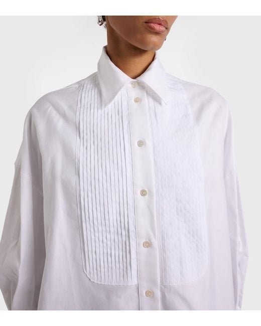 Joseph White Ferrus Cotton Shirt