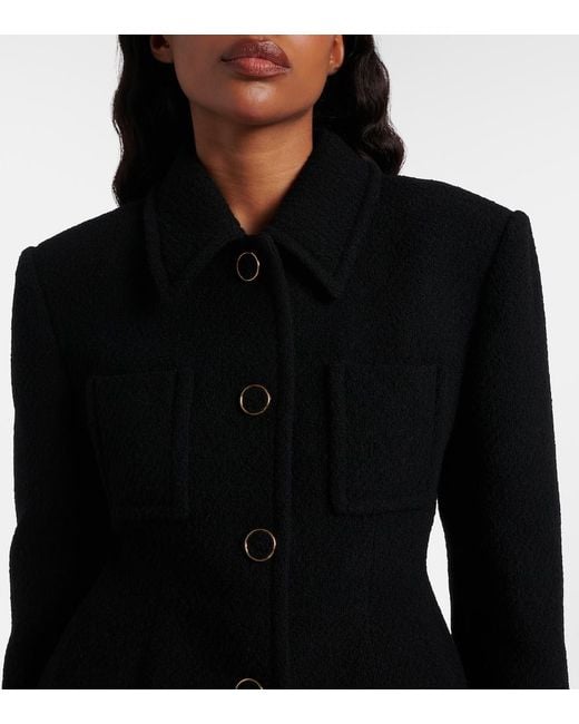 Chloé Black Wool-Blend Jacket