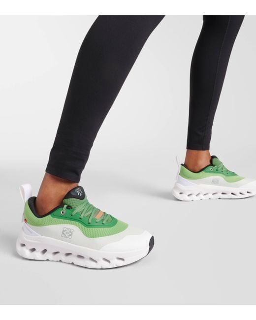 Loewe Green X On Cloudtilt 2.0 Running Shoes