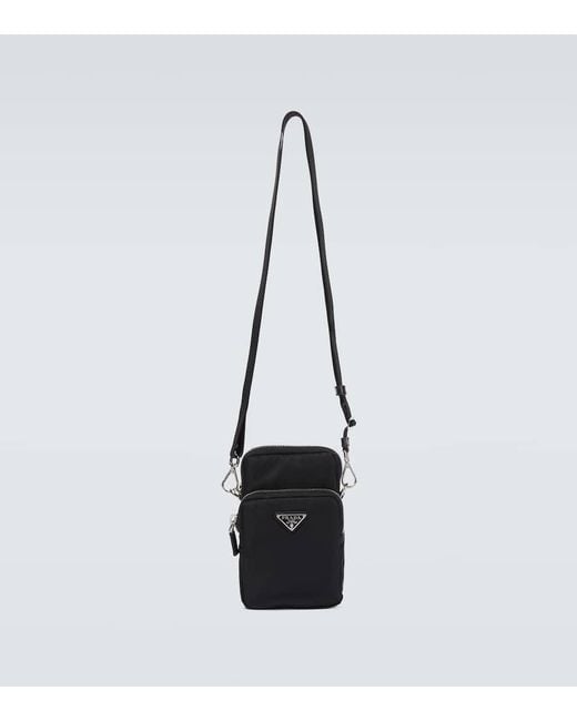 Prada White Bolso Cruzado De Nylon for men