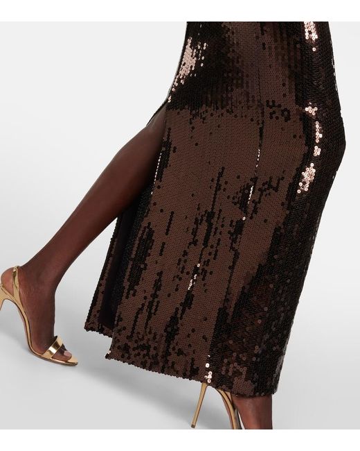 ‎Taller Marmo Brown Maxirock Eva Mit Pailletten