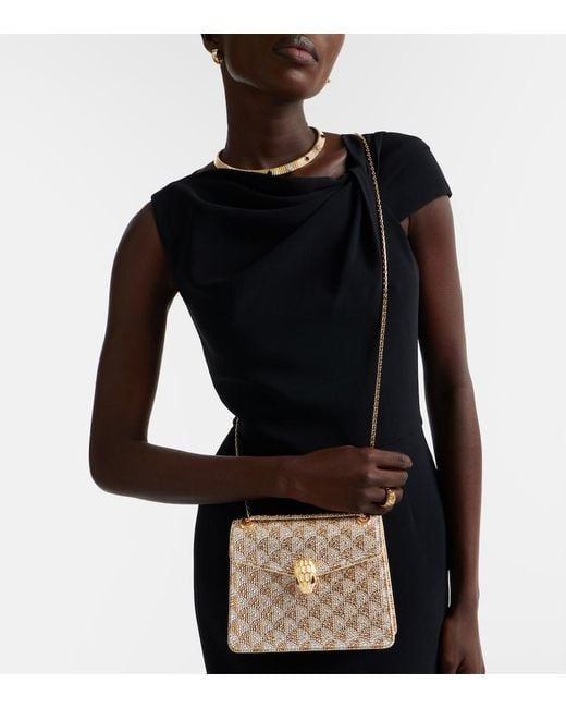 BVLGARI Natural Serpenti Forever Embellished Crossbody Bag