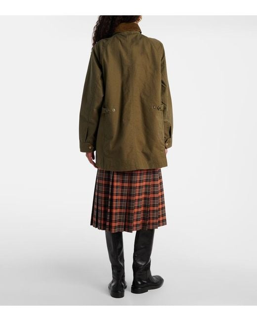Polo Ralph Lauren Green Cotton Twill Field Jacket