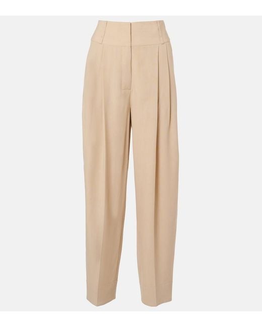Totême Natural Draped Balloon Pants